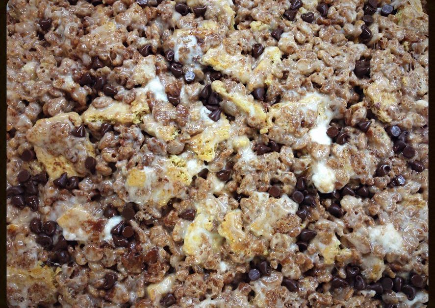 smores rice krispies treats