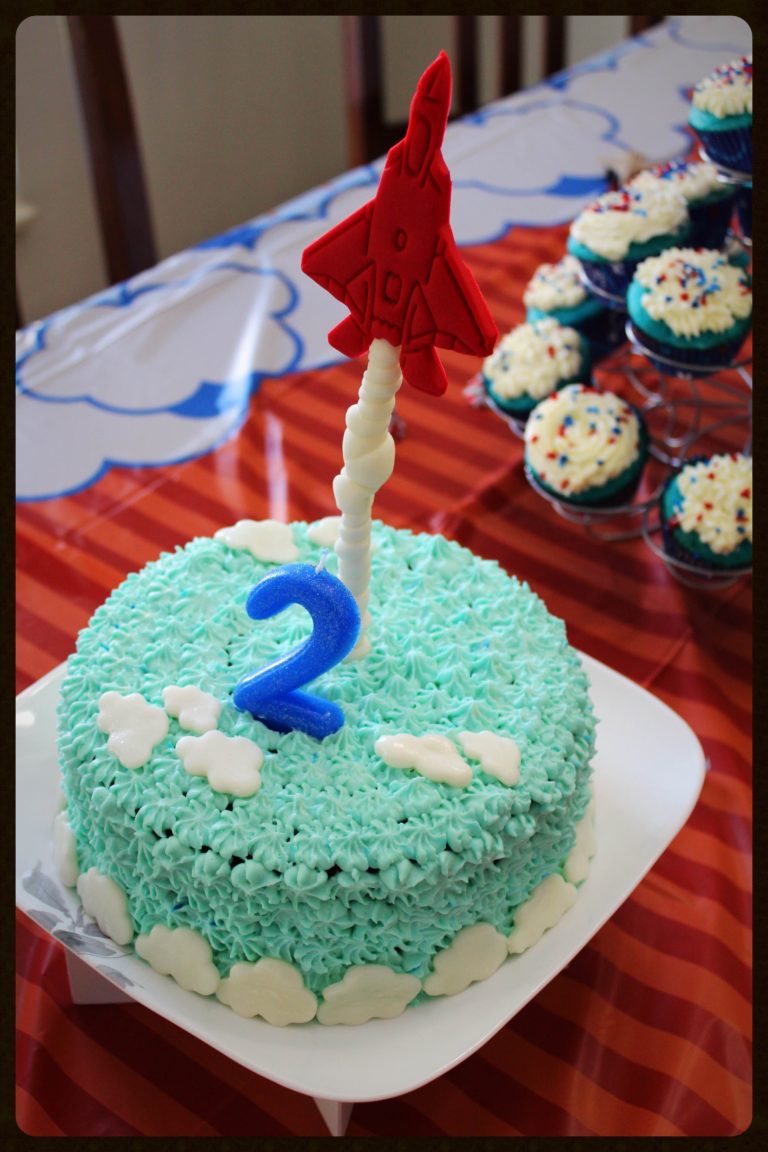 Airplane Birthday Antigravity Cake - Just Be Slower