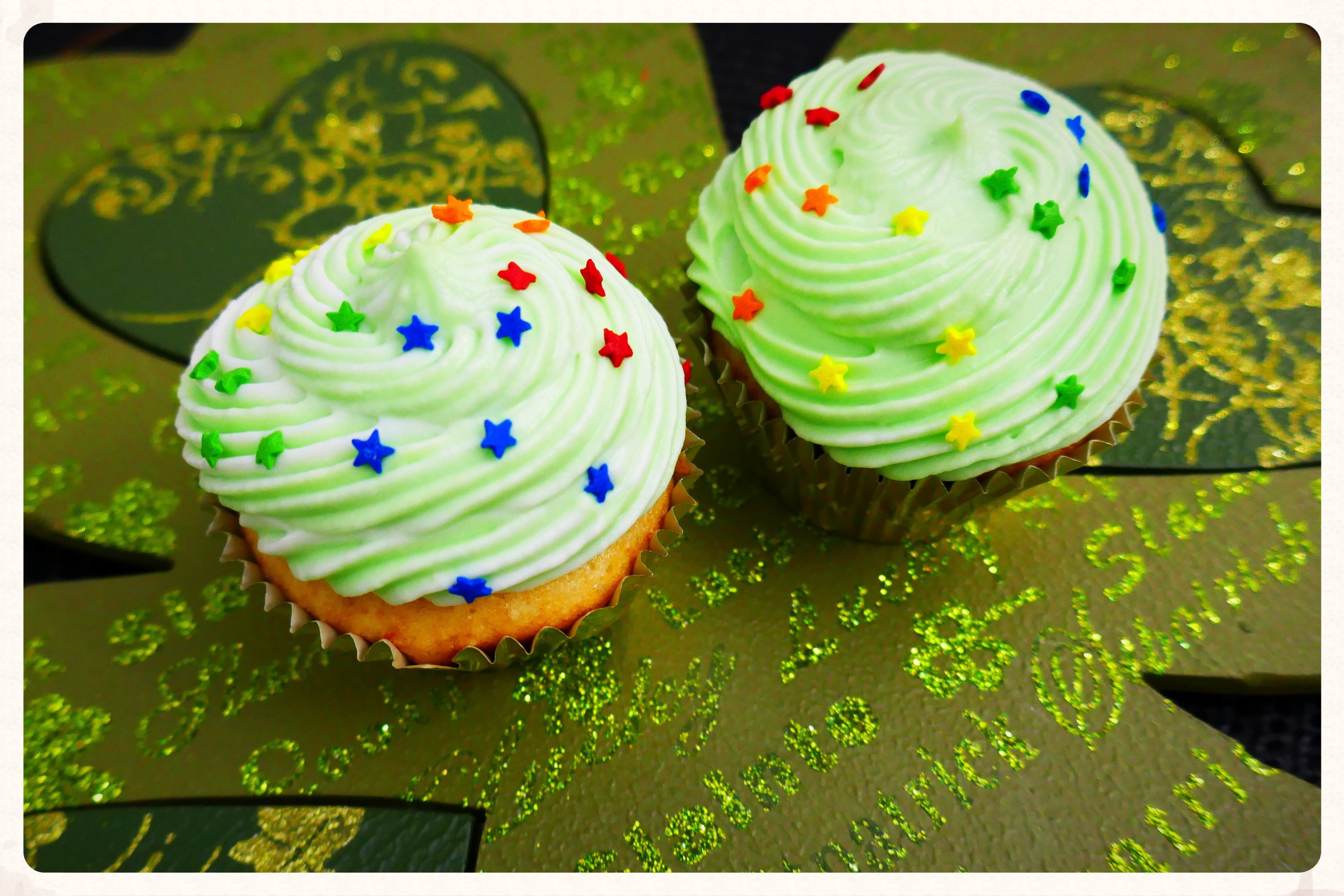 St Patrick's Day Cupcakes