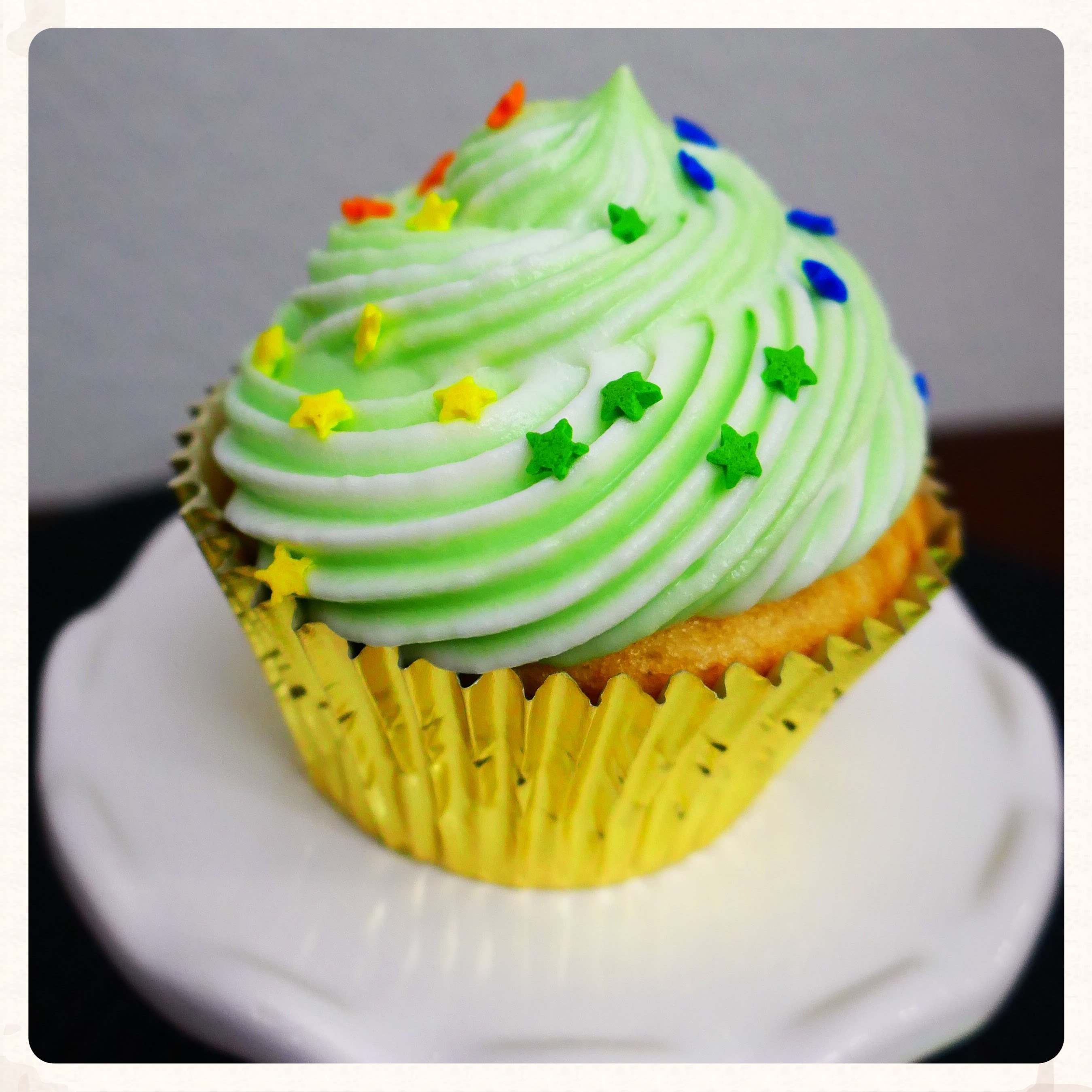 St Patrick's Day Cupcake