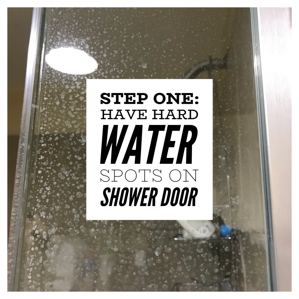 Clean A Glass Shower Door In Minutes Just Be Slower