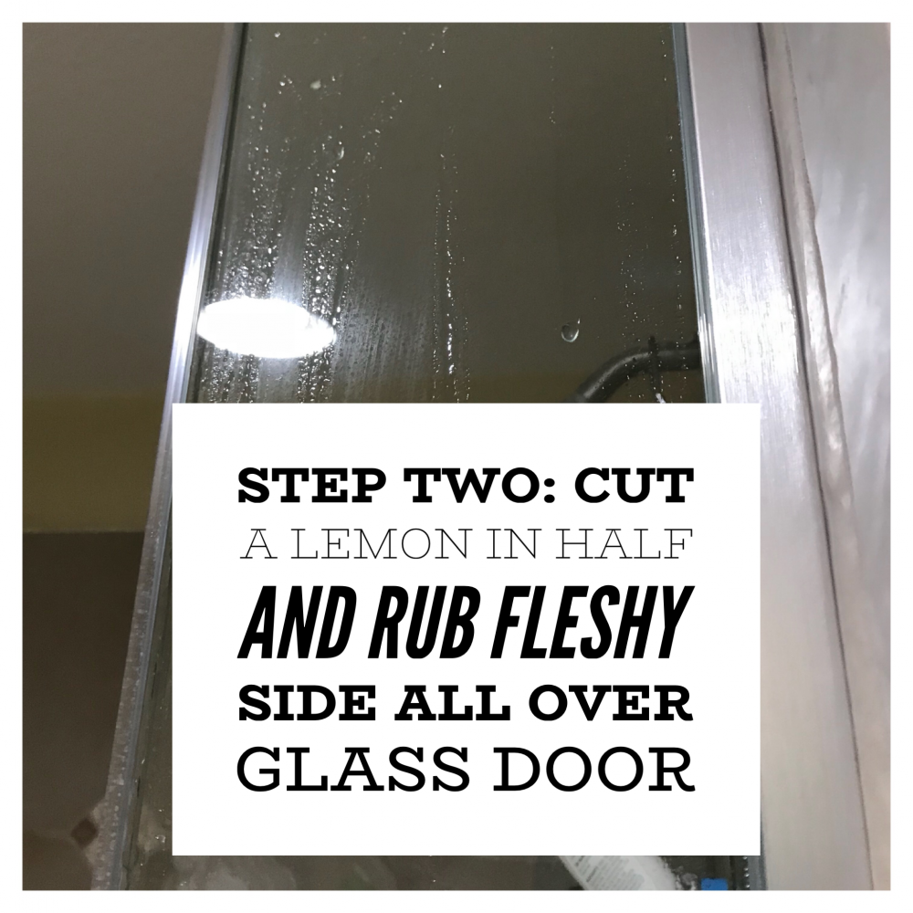 Clean A Glass Shower Door In Minutes Just Be Slower