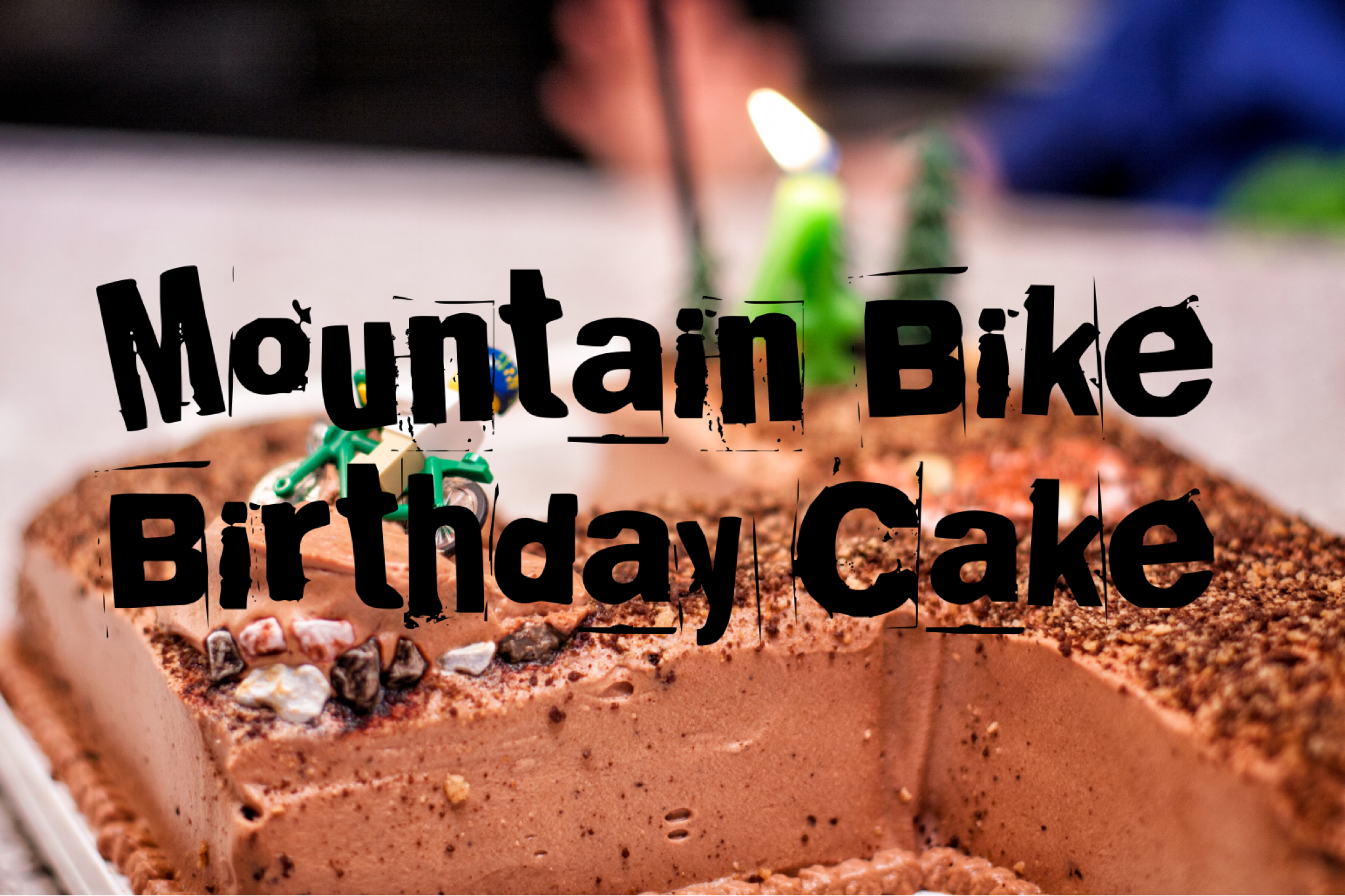 Mountain Bike Birthday Cake