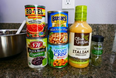 BEAN SALSA INGREDIENTS