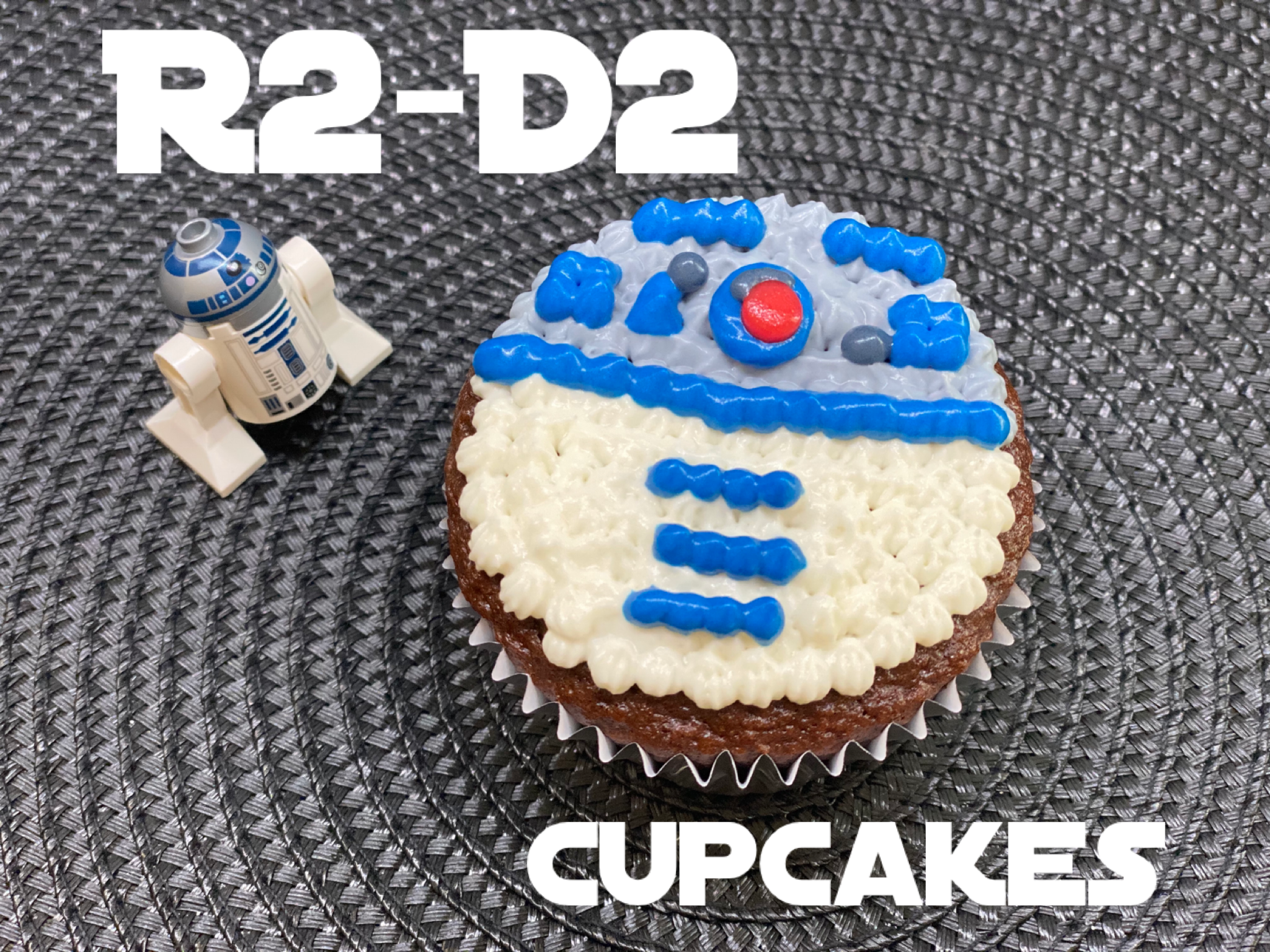 r2d2 cupcakes