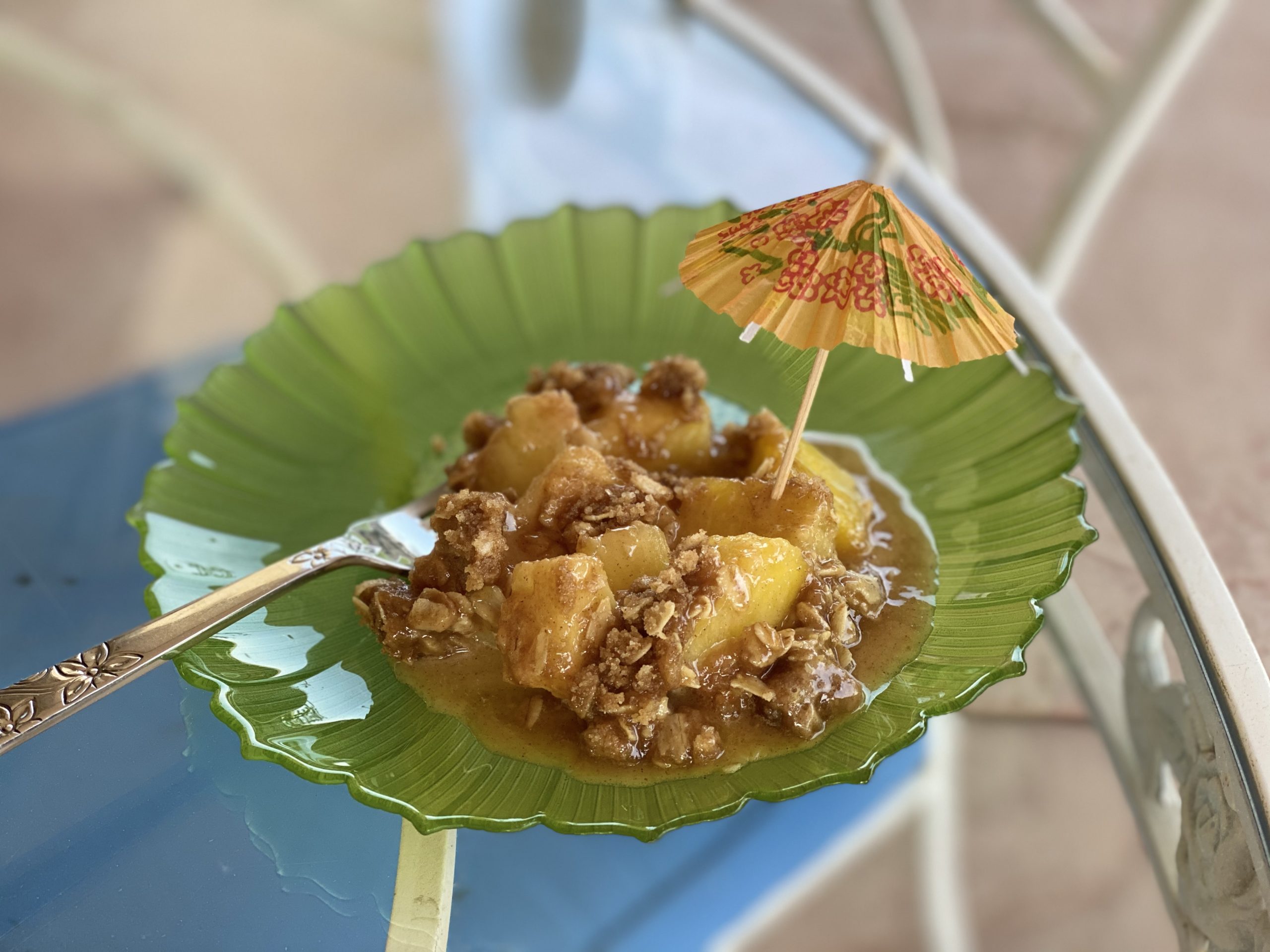 pineapple crisp